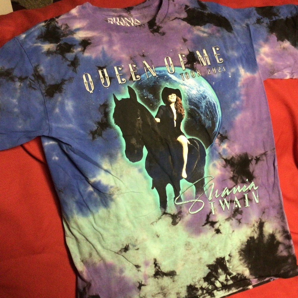Ladies SHANIA TWAIN concert tshirt